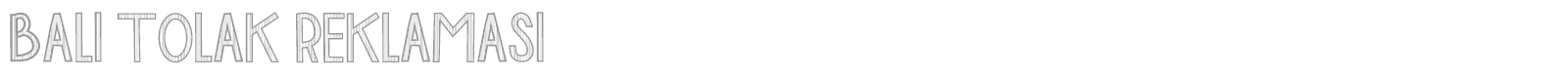 Bali Tolak Reklamasi font preview